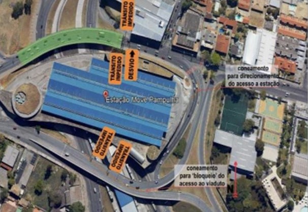 Viaduto Gil Nogueira, na Av. Portugal, será fechado a partir desta segunda-feira (21)
