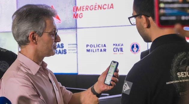 Governo de Minas lança serviço de acionamento das forças de segurança via internet
