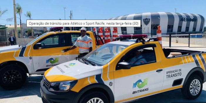 Operação de trânsito para Atlético x Sport Recife, nesta terça-feira (30)