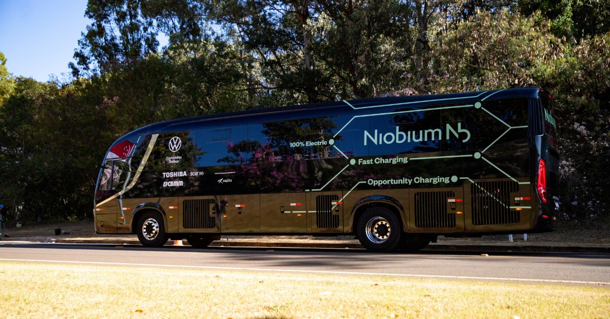 Minas Gerais testa o primeiro ônibus elétrico de lítio do mundo