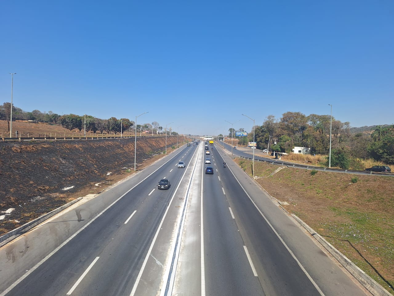 Obras em rodovias do Vetor Norte da Grande BH estão 75% concluídas, diz Governo de MG