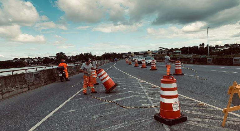 Obra da Copasa interdita trecho da orla da Pampulha a partir desta segunda-feira (10)