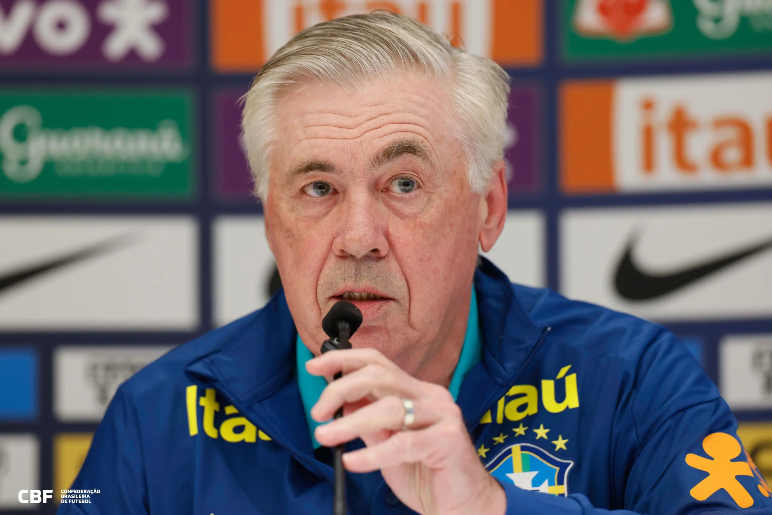 Brasil enfrenta Equador na estreia do italiano Carlo Ancelotti