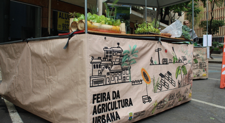 Feira de Agricultura Urbana começa a funcionar nesta quinta-feira (4) na Estação São Gabriel, em BH