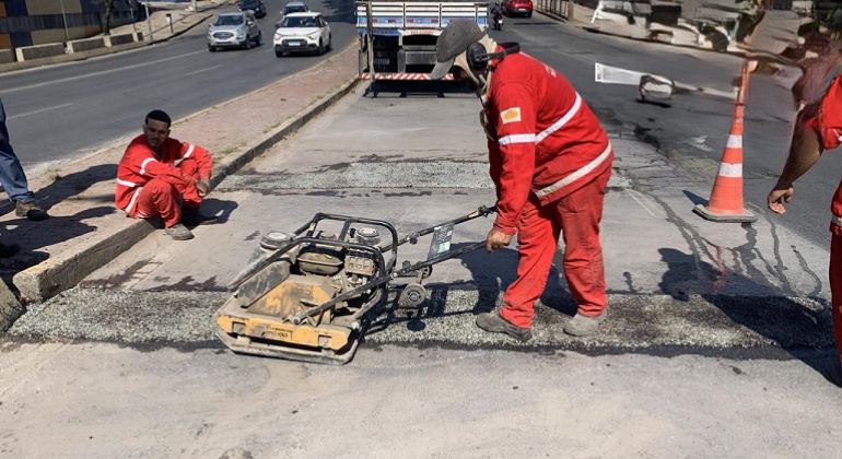 PBH: obras de reforma no viaduto da Amazonas devem ser concluídas ainda em outubro