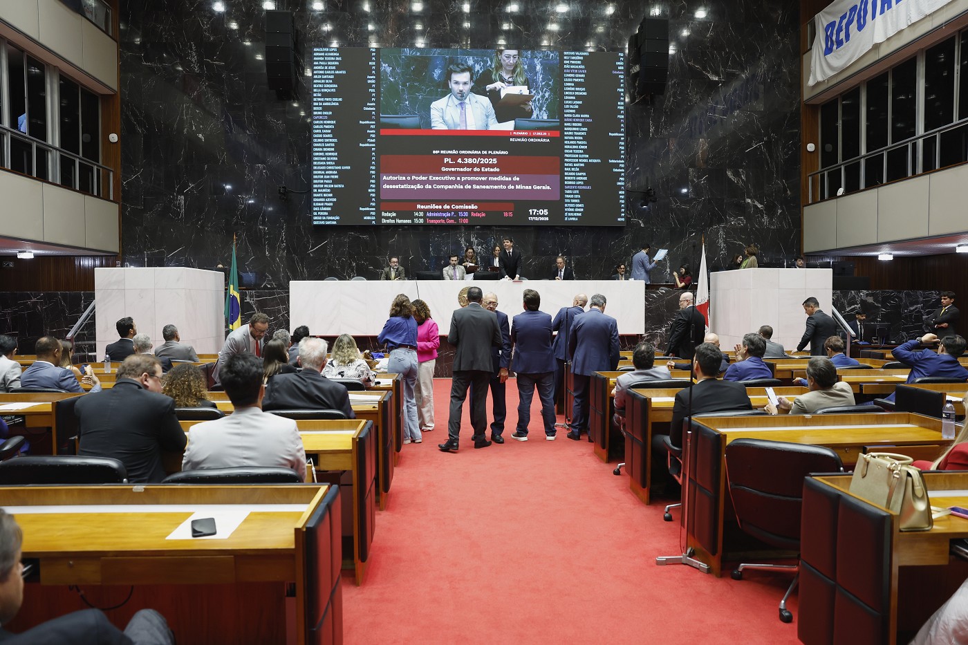 Projeto que autoriza privatização da Copasa é aprovado em definitivo na ALMG