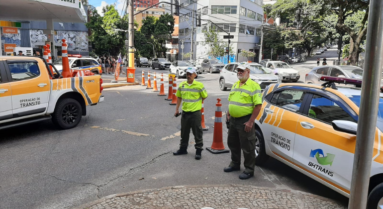 Fim de ano: PBH reforça operação de trânsito e transporte no hipercentro da capital