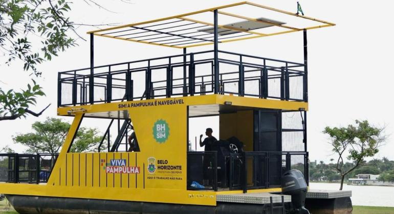 Navegações turísticas na Lagoa da Pampulha começam neste sábado (27)