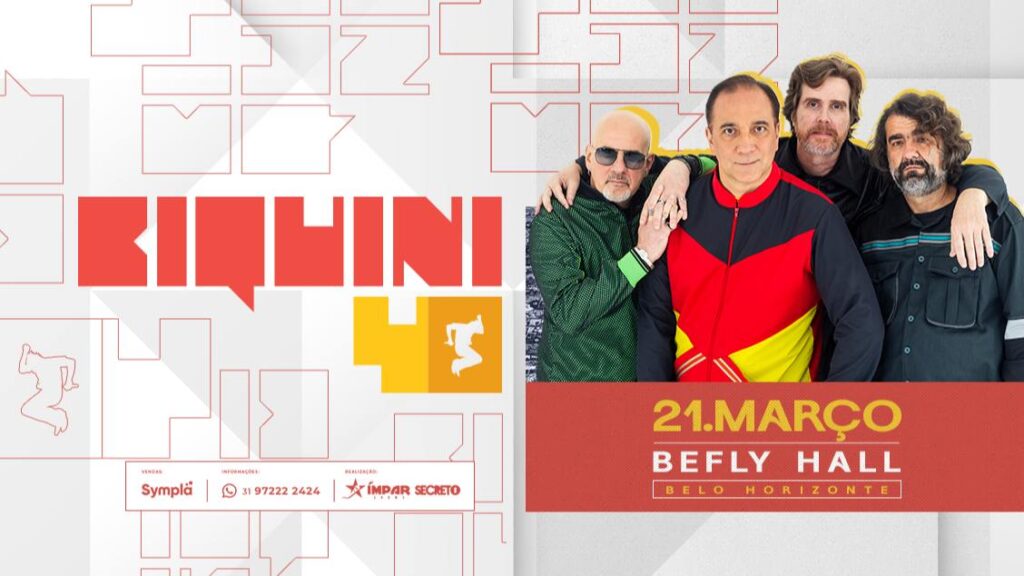 Concorra a um par de ingressos para o show do Biquini Cavadão em BH!