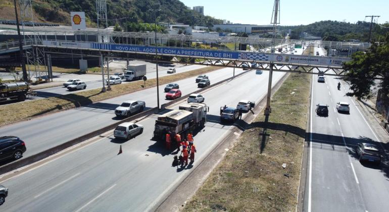 Anel Rodoviário de BH terá duas novas áreas de escape na descida do bairro Betânia