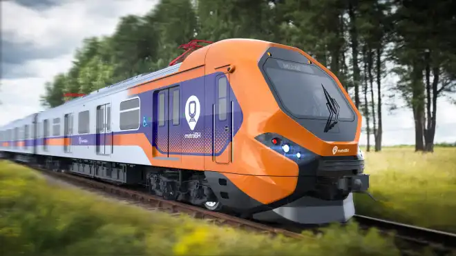 Novo trem do metrô da RMBH entra em operação com wi-fi e ar condicionado