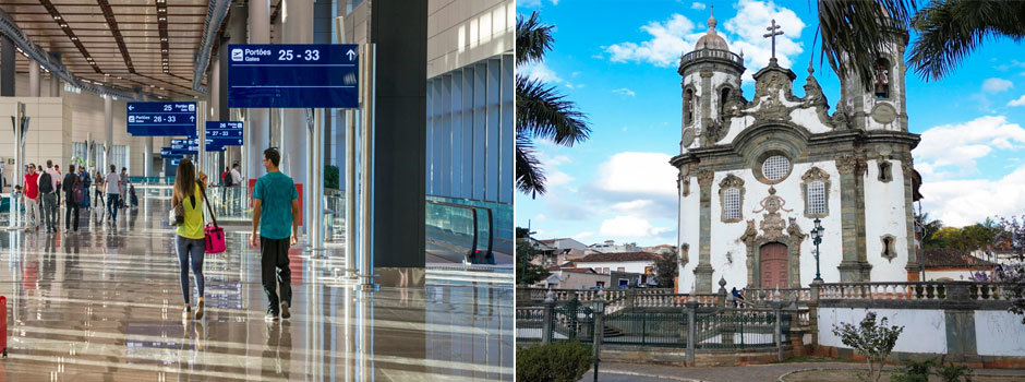 Minas Gerais ganha nova rota entre o Aeroporto de Confins e São João del-Rei