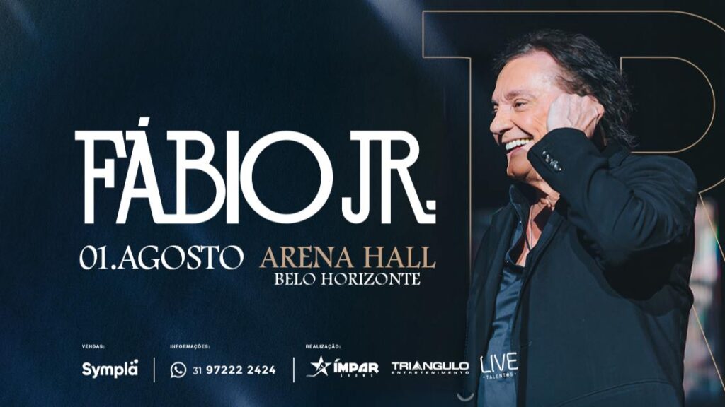 Concorra a ingressos para o show do Fábio Jr. em BH