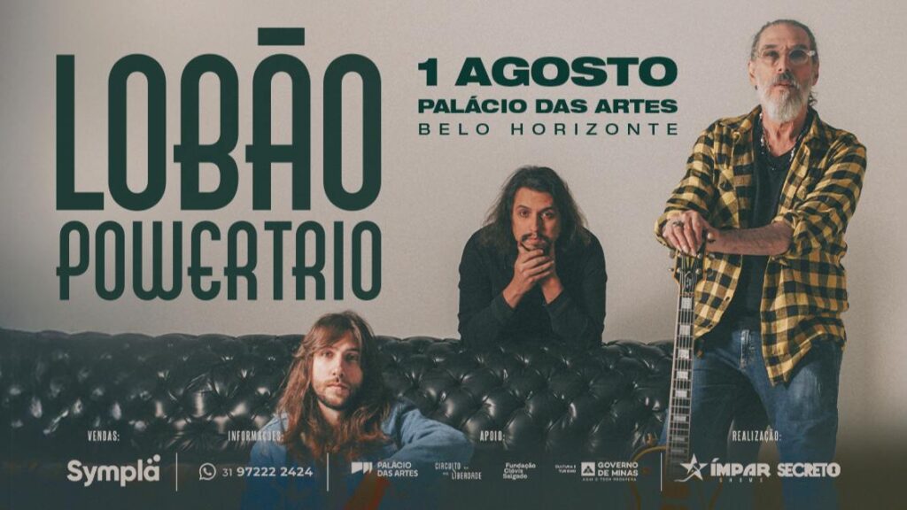 Concorra a ingressos para o show Lobão Power Trio em BH