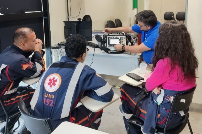 Samu de BH realiza teste piloto para melhor a assistência a pacientes vítimas de infarto