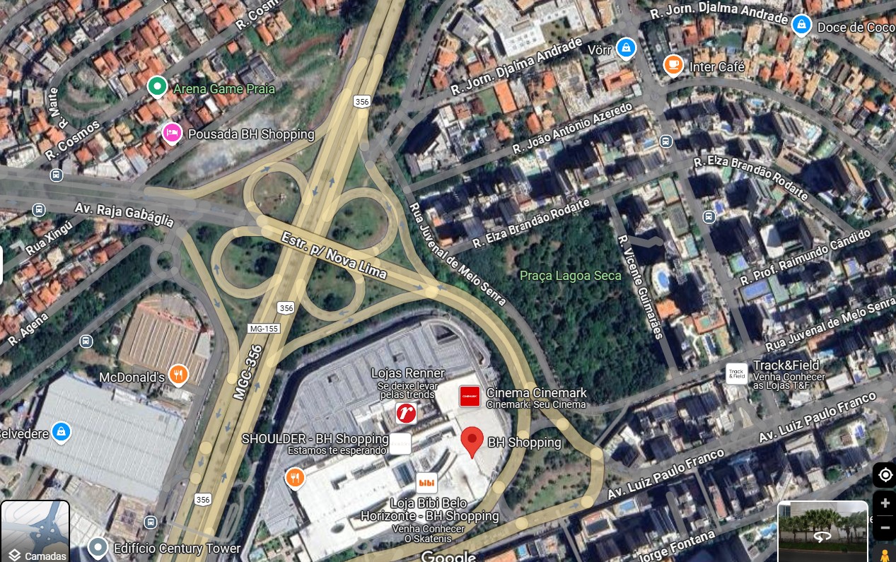 Obras no Trevo do Belvedere, em BH, são retomadas