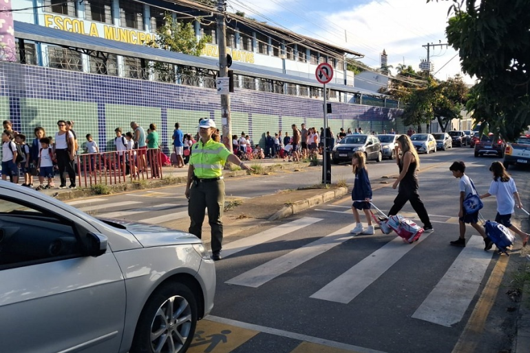 Volta às aulas: BH terá operação especial na segunda-feira (3) para reforçar segurança no trânsito