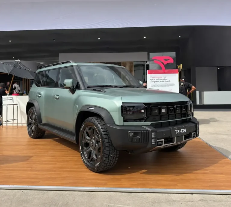 Jetour traz ao Brasil versão do T2 XWD com tração integral nas quatro rodas e motor híbrido